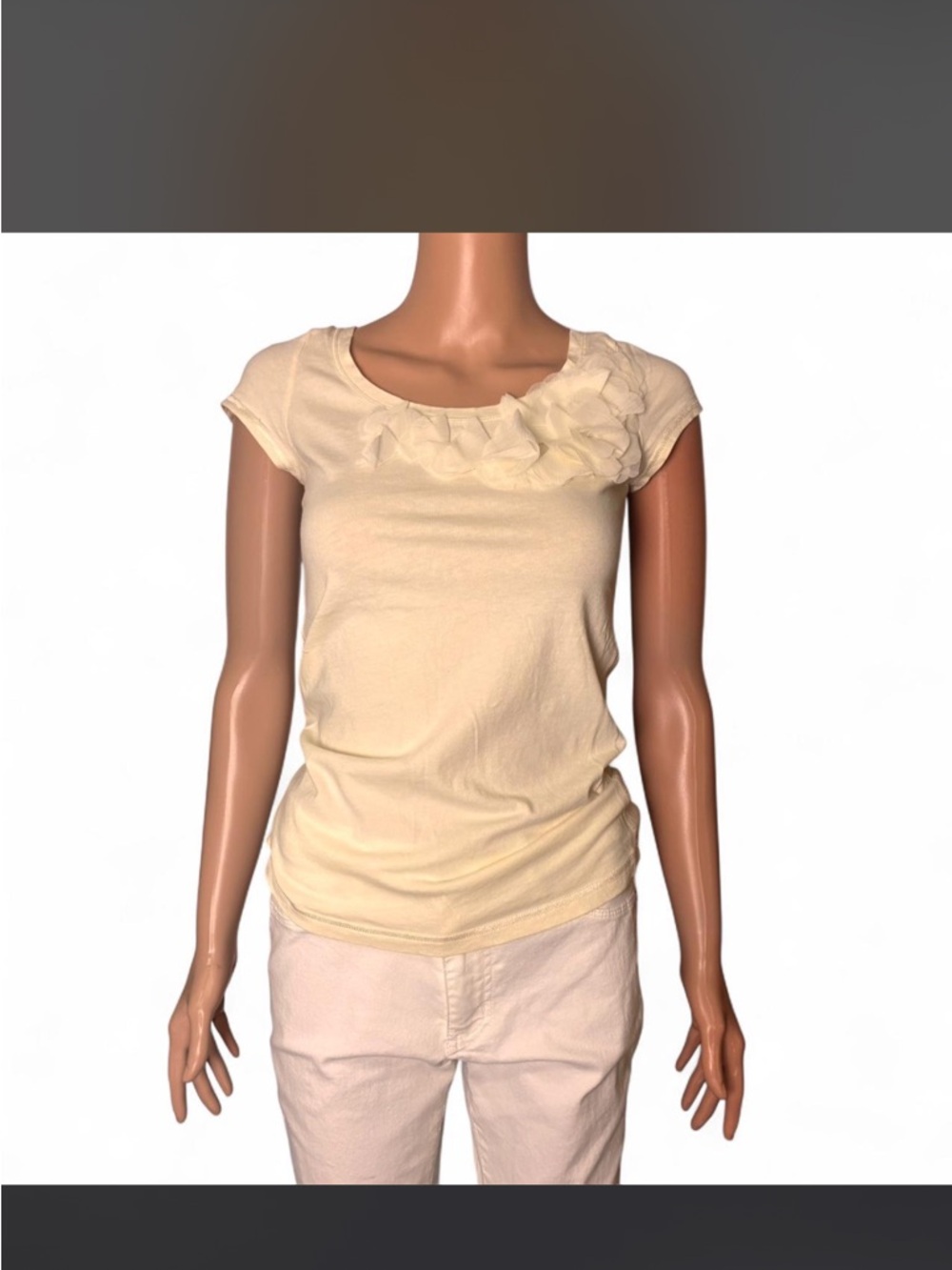 LOFT- Women's top with details- Size: S